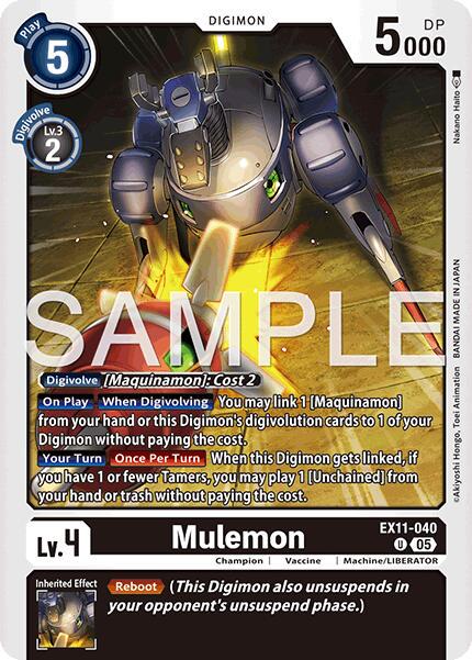 Mulemon #EX11-040