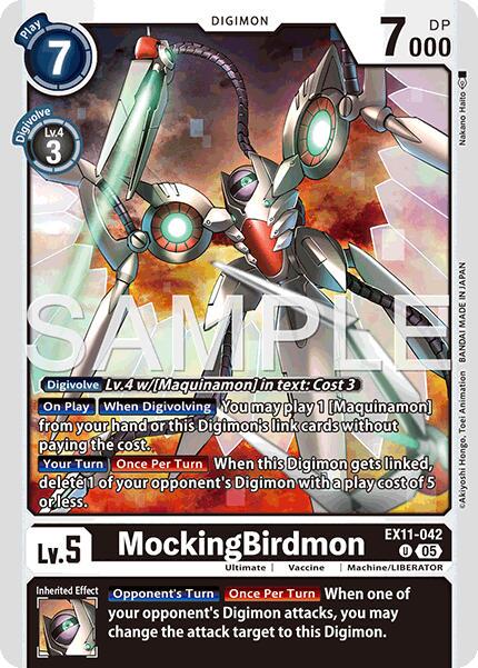MockingBirdmon #EX11-042