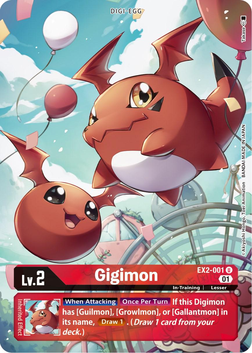 Gigimon [Alternate Art Foil] #EX2-001