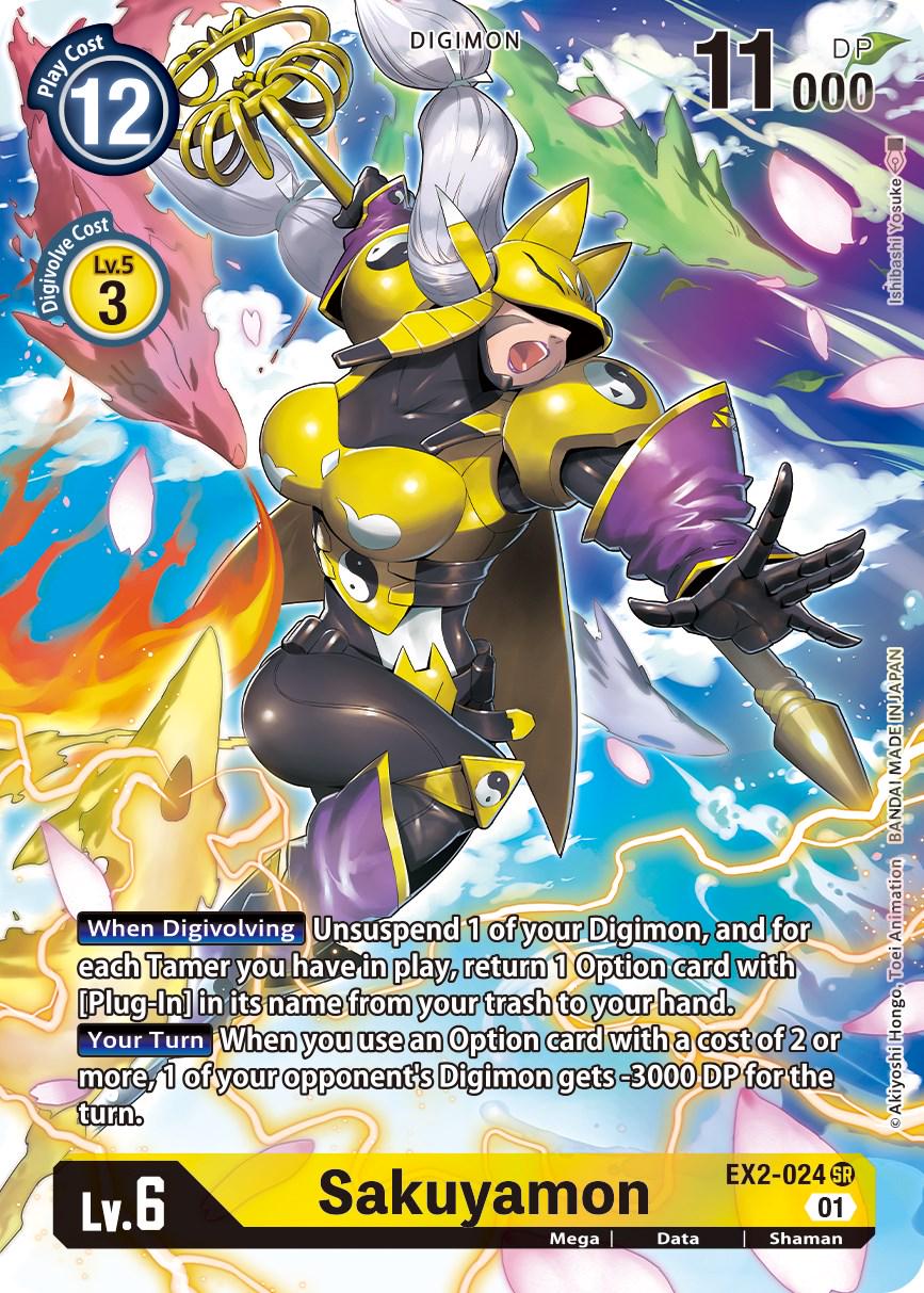 Sakuyamon [Alternate Art Foil] #EX2-024
