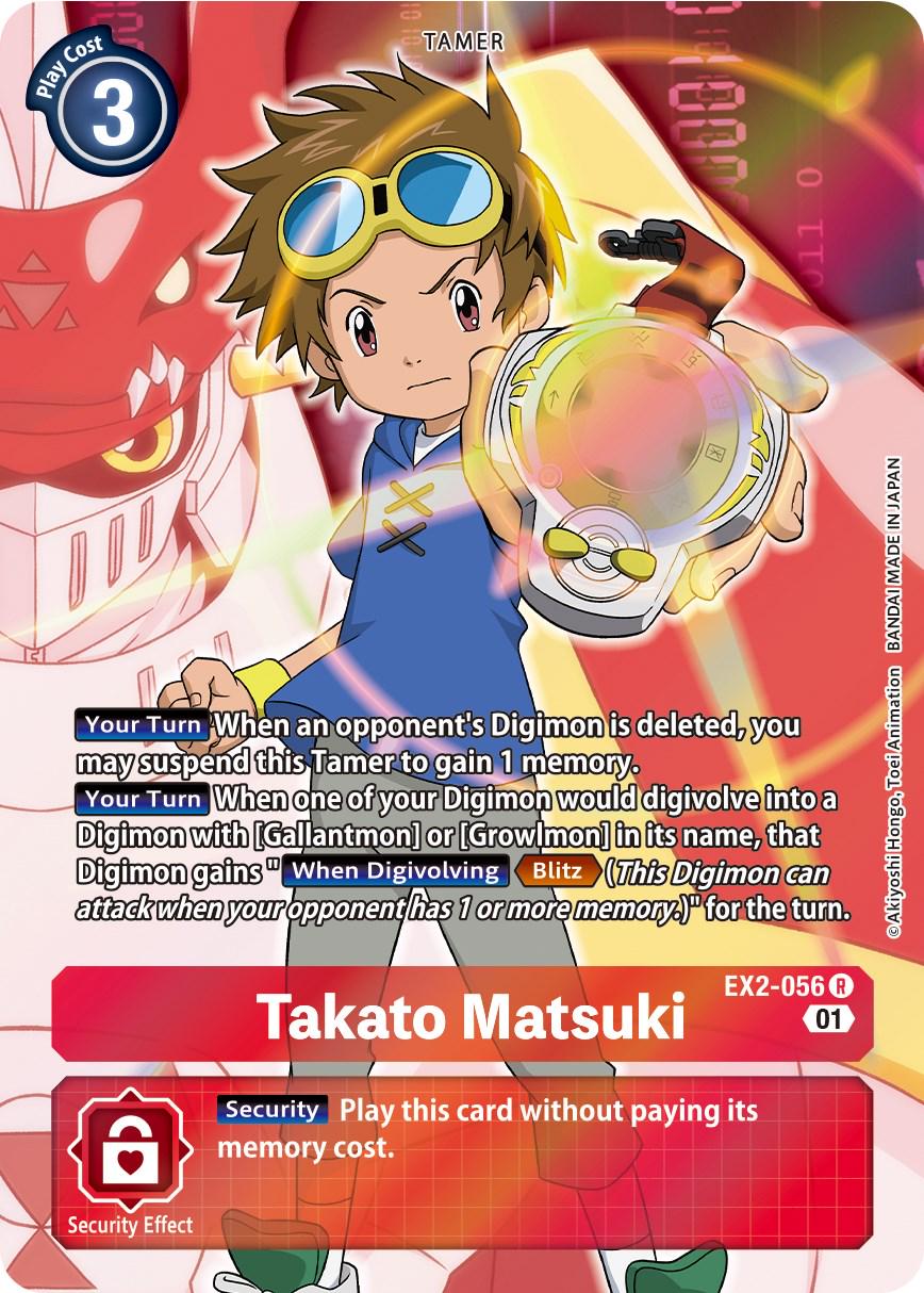 Takato Matsuki [Alternate Art Foil] #EX2-056
