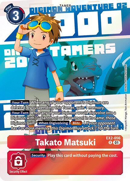 Takato Matsuki  Animation Series 25th Anniversary Foil] #EX2-056