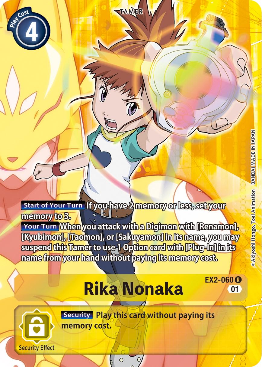 Rika Nonaka [Alternate Art Foil] #EX2-060