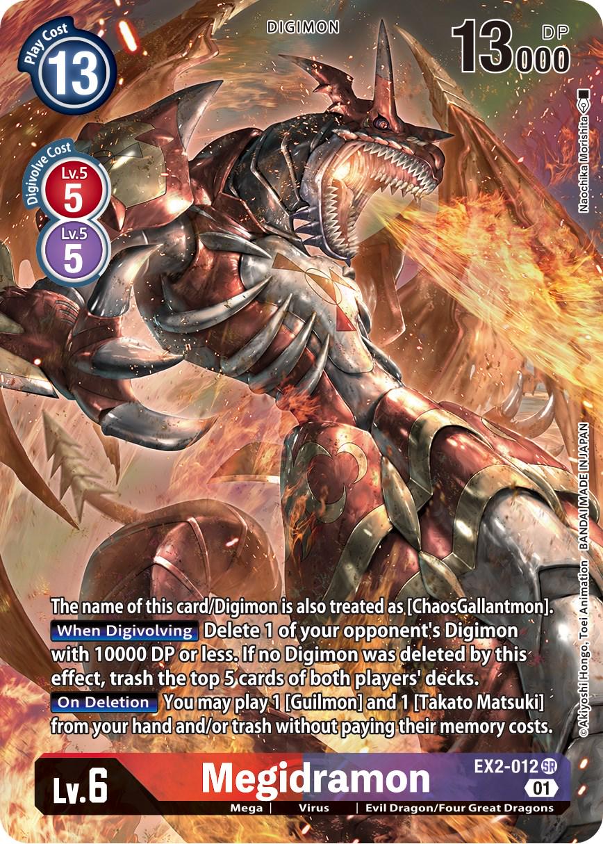 Megidramon [Alternate Art Foil] #EX2-012