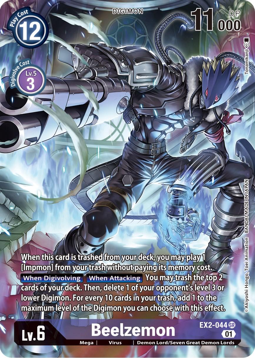 Beelzemon [Alternate Art Foil] #EX2-044