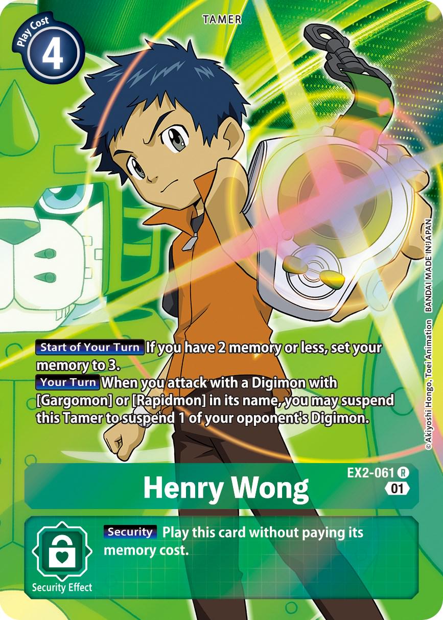 Henry Wong [Alternate Art Foil] #EX2-061