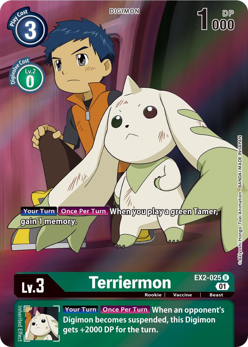 Terriermon [Alternate Art Foil] #EX2-025