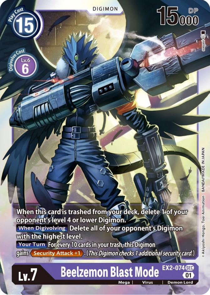 Beelzemon Blast Mode [Foil] #EX2-074