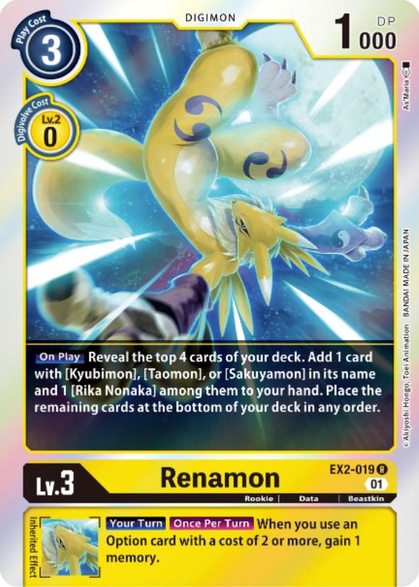 Renamon [Foil] #EX2-019