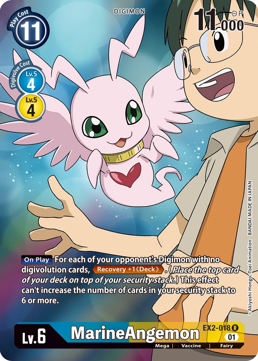 MarineAngemon [Alternate Art Foil] #EX2-018