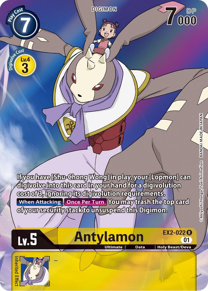 Antylamon [Alternate Art Foil] #EX2-022