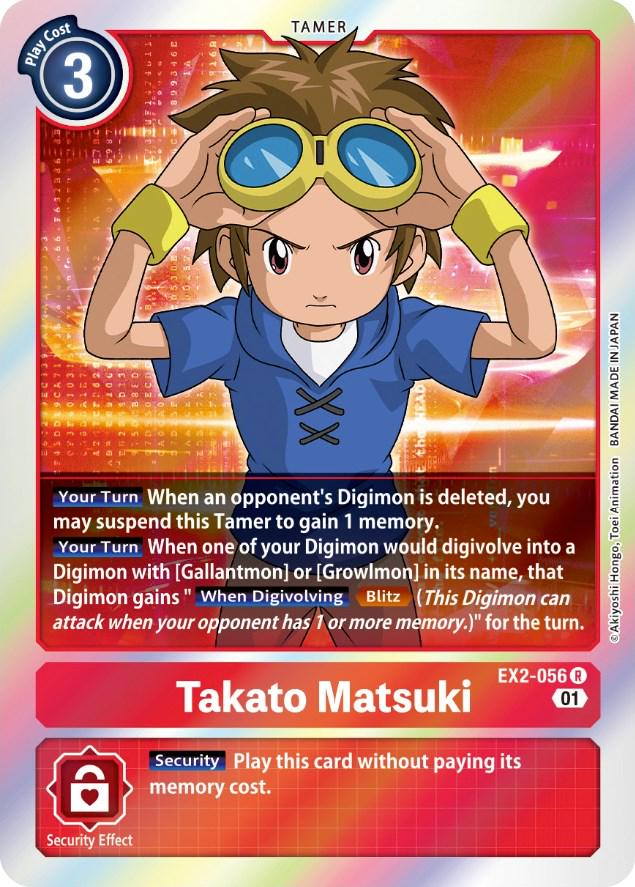 Takato Matsuki [Foil] #EX2-056