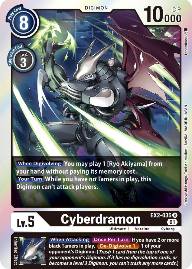 Cyberdramon [Foil] #EX2-035