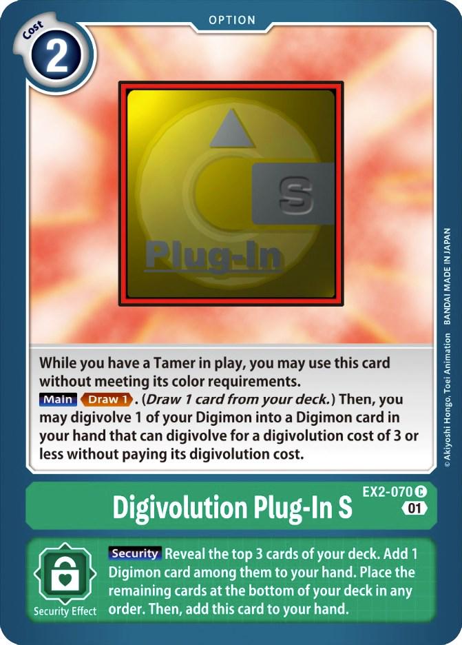 Digivolution Plug-In S #EX2-070
