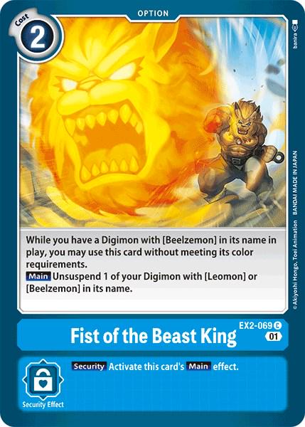 Fist of the Beast King #EX2-069