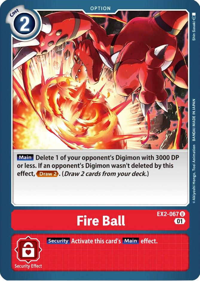 Fire Ball #EX2-067