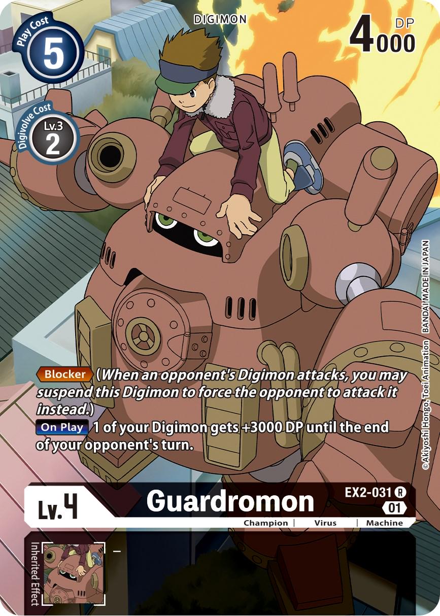Guardromon [Alternate Art Foil] #EX2-031