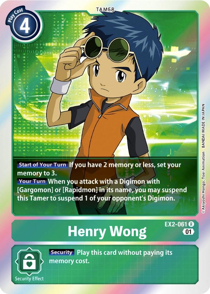 Henry Wong [Foil] #EX2-061