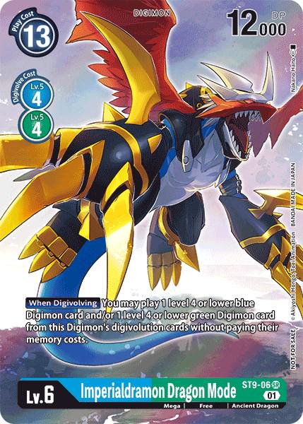 Imperialdramon Dragon Mode [Box Topper Foil] #ST9-06