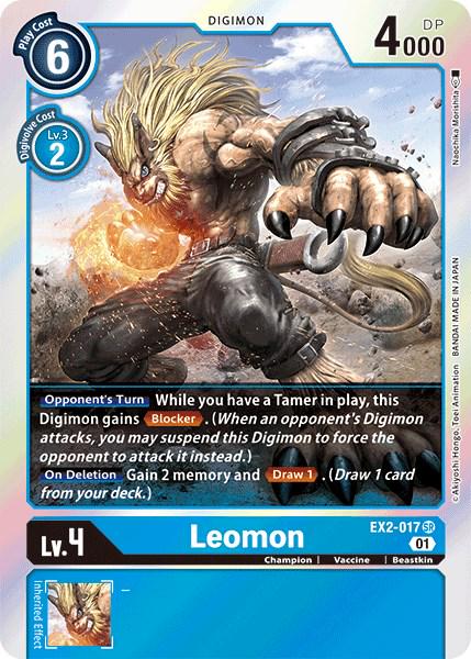 Leomon [Foil] #EX2-017