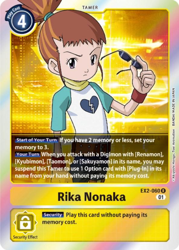 Rika Nonaka [Foil] #EX2-060