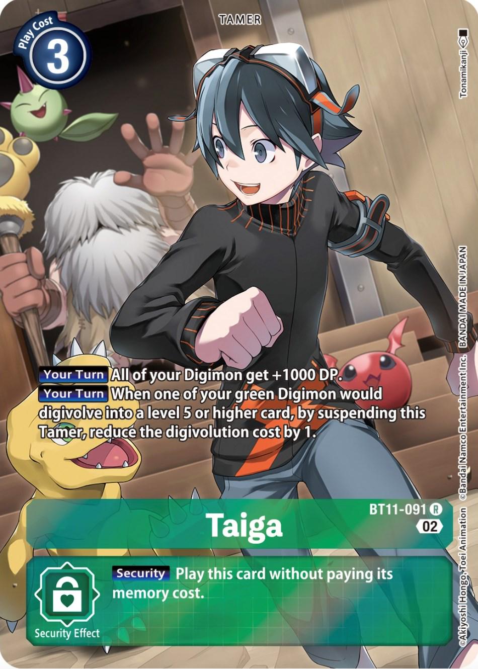 Taiga [Alternate Art Foil] #BT11-091