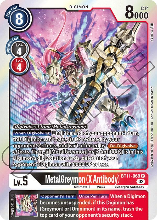 MetalGreymon [X Antibody Foil] #BT11-069
