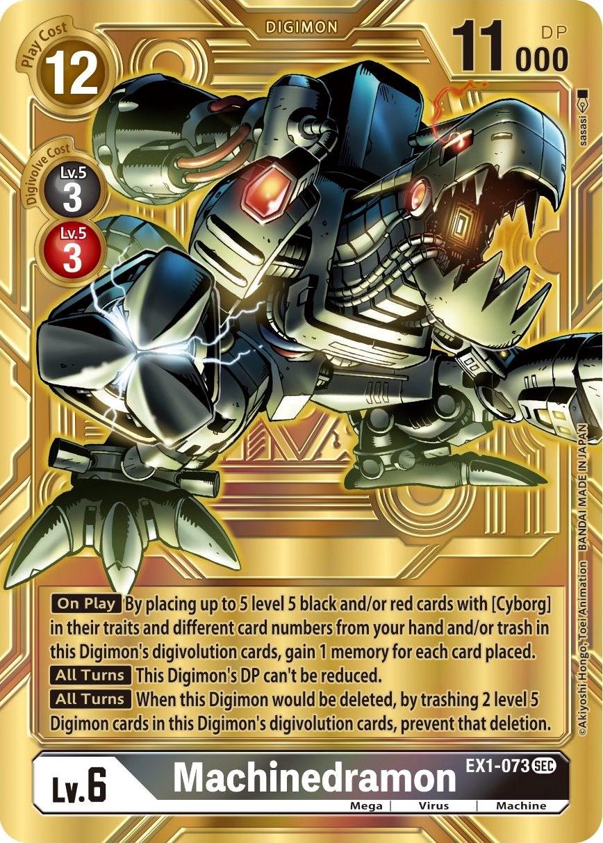 Machinedramon [Alternate Art Foil] #EX1-073