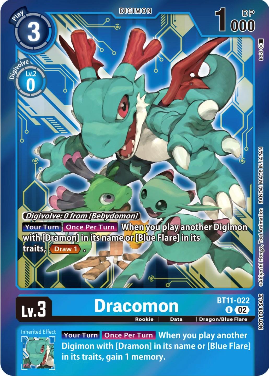 Dracomon [Event Pack Foil] #BT11-022