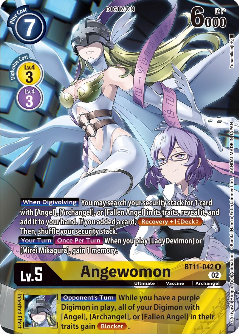 Angewomon [Alternate Art Foil] #BT11-042