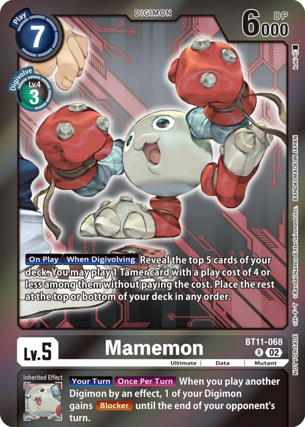 Mamemon [Event Pack Foil] #BT11-068