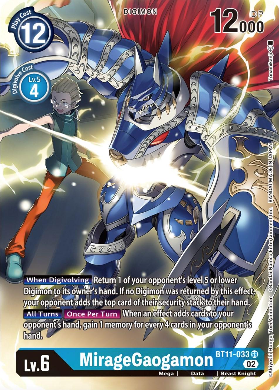 MirageGaogamon [Alternate Art Foil] #BT11-033