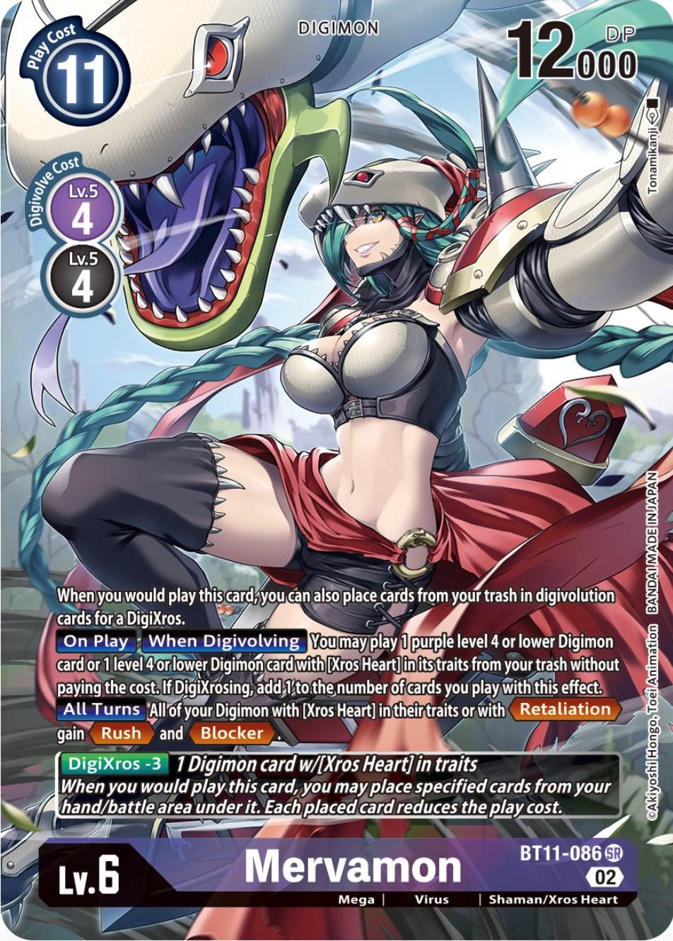 Mervamon [Alternate Art Foil] #BT11-086