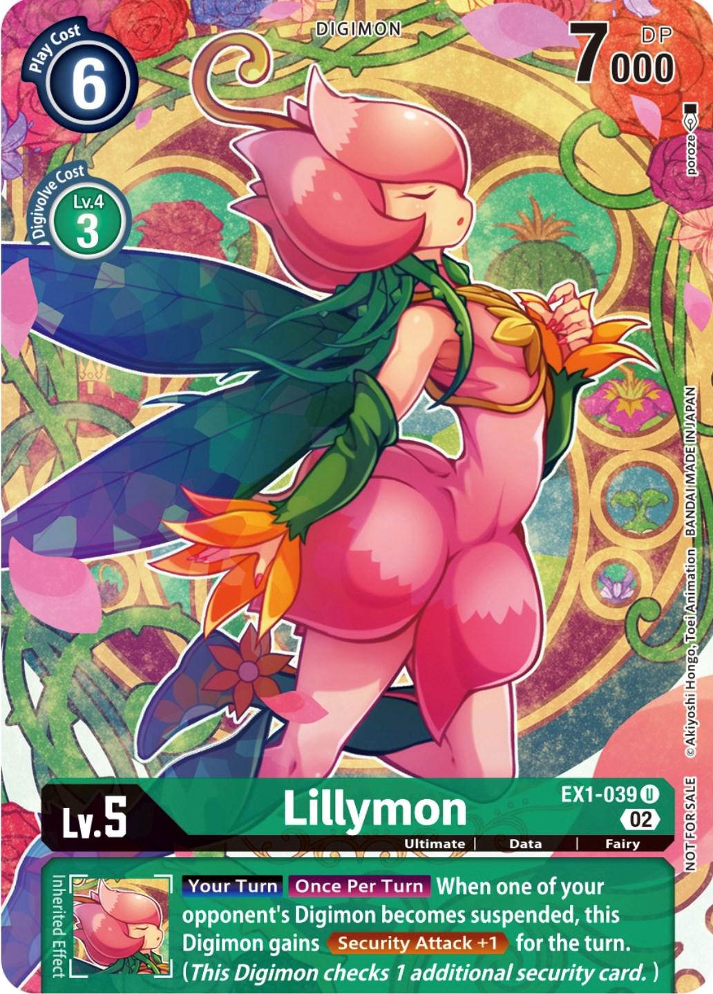Lillymon [Illustration Competition Pack] #EX1-039