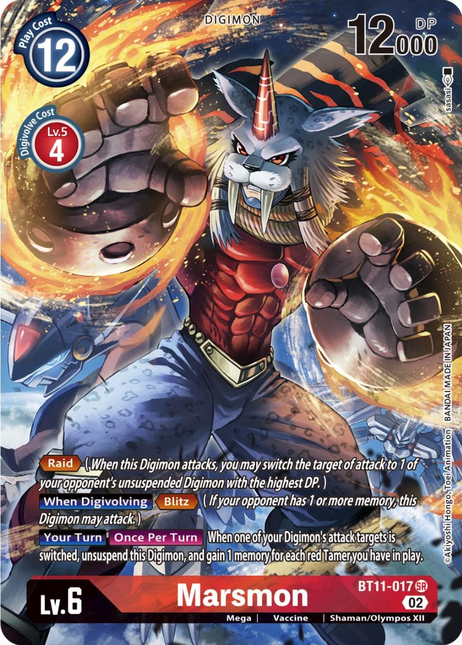 Marsmon [Alternate Art Foil] #BT11-017