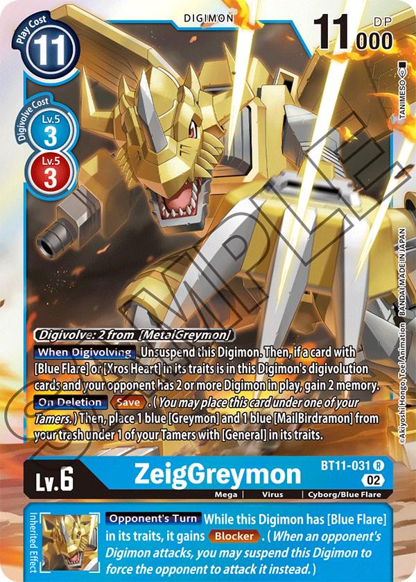 ZeigGreymon [Foil] #BT11-031