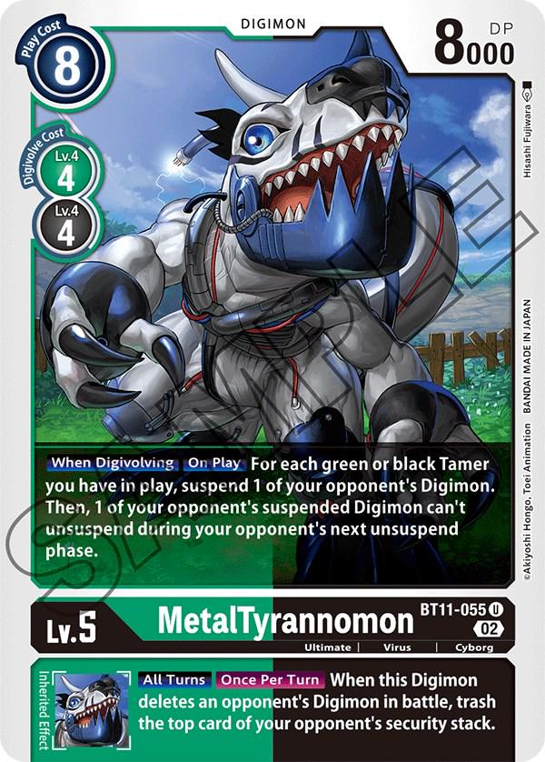 MetalTyrannomon #BT11-055