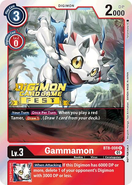 Gammamon [Fest Foil] #BT8-008