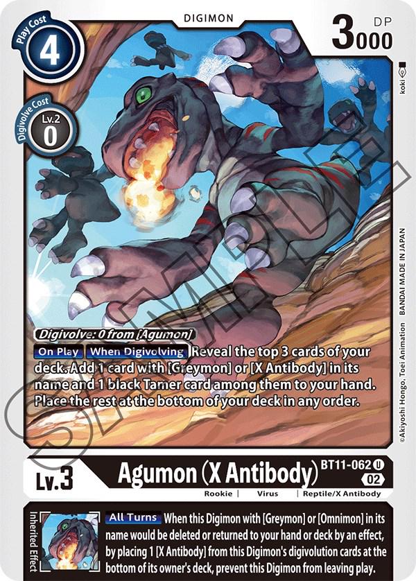 Agumon [X Antibody] #BT11-062
