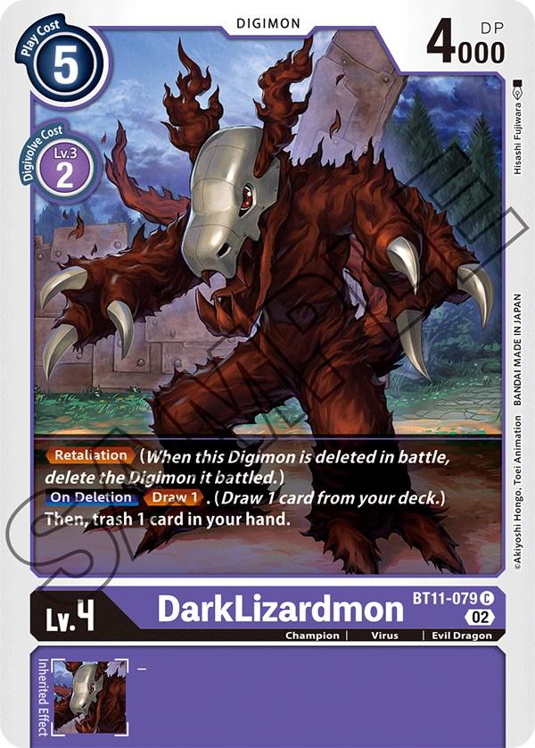 DarkLizardmon #BT11-079