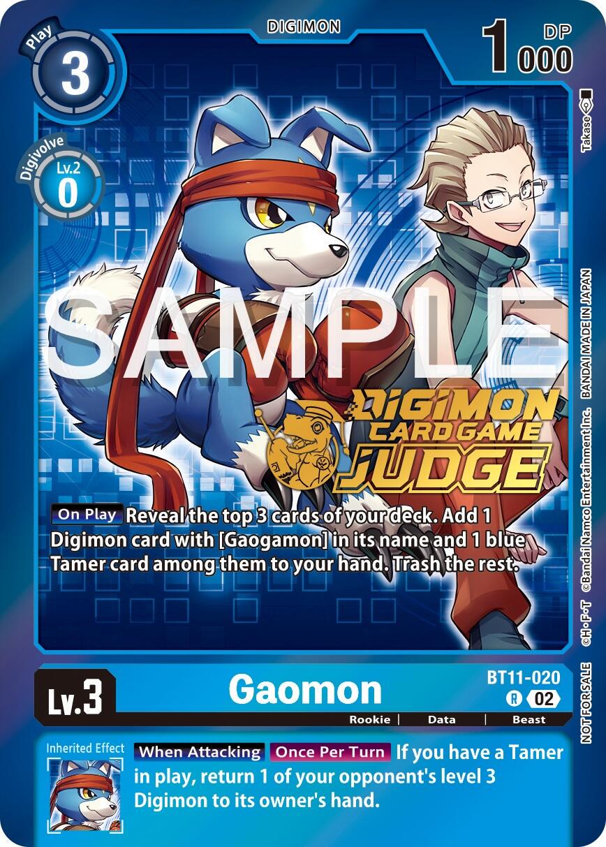 Gaomon [Judge Pack Foil] #BT11-020