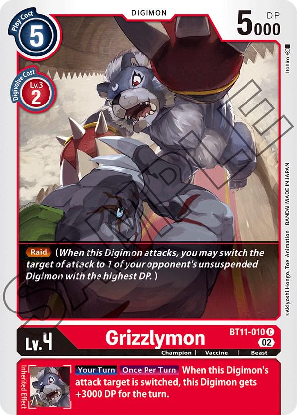 Grizzlymon #BT11-010