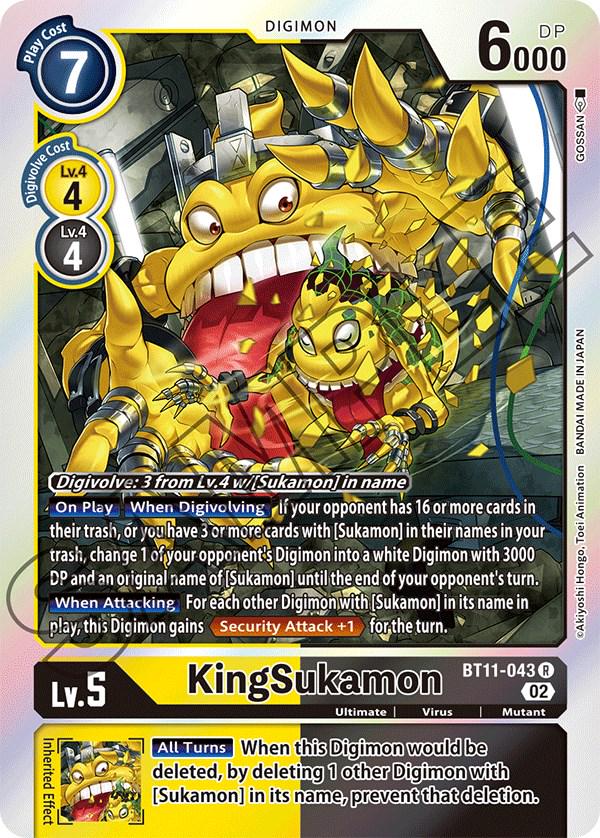 KingSukamon [Foil] #BT11-043