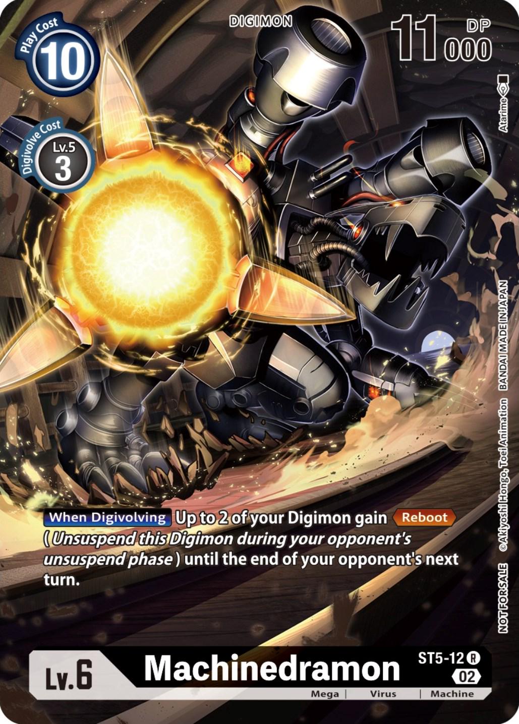 Machinedramon [Illustration Competition Pack] #ST5-12