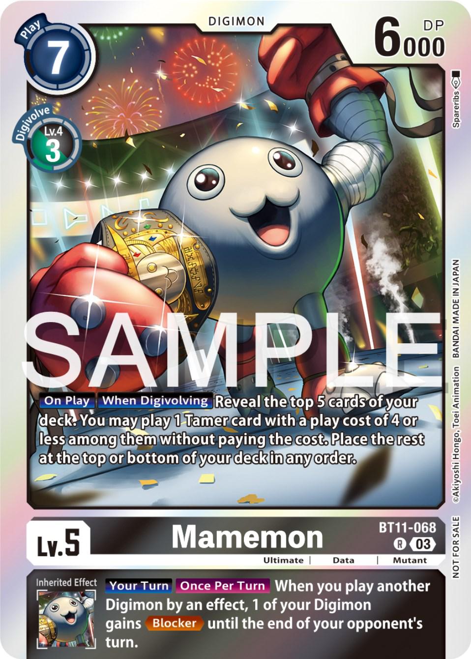 Mamemon [Tournament Pack Foil] #BT11-068