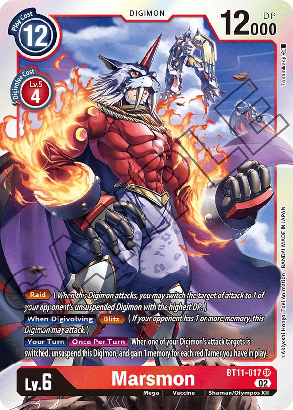 Marsmon [Foil] #BT11-017