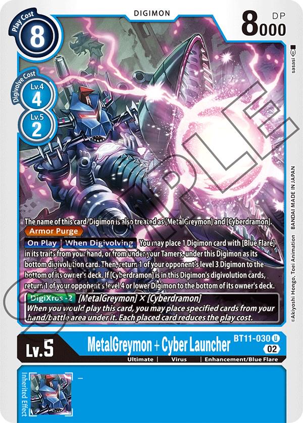 MetalGreymon + Cyber Launcher #BT11-030