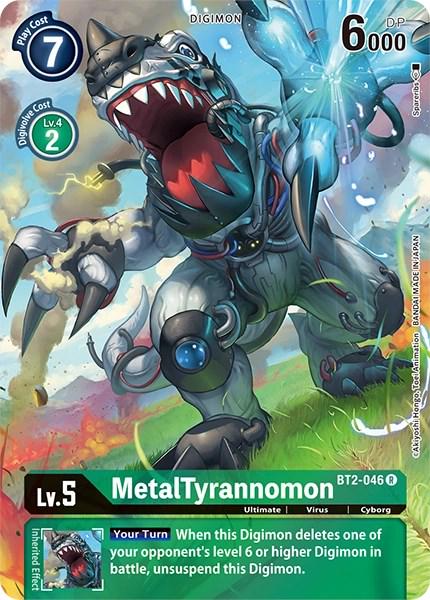 MetalTyrannomon [Alternate Art Foil] #BT2-046