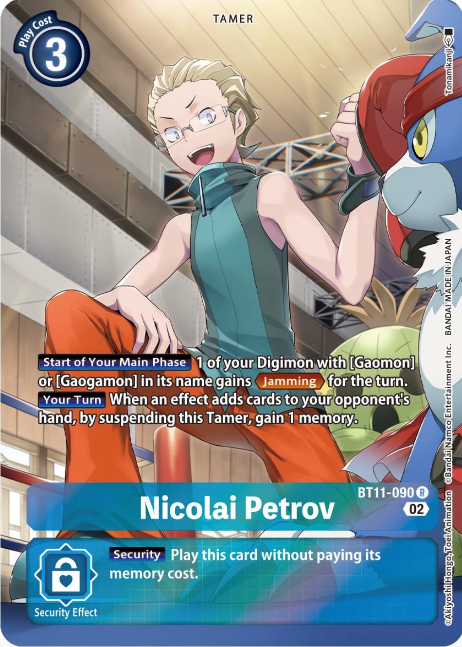Nicolai Petrov [Alternate Art Foil] #BT11-090
