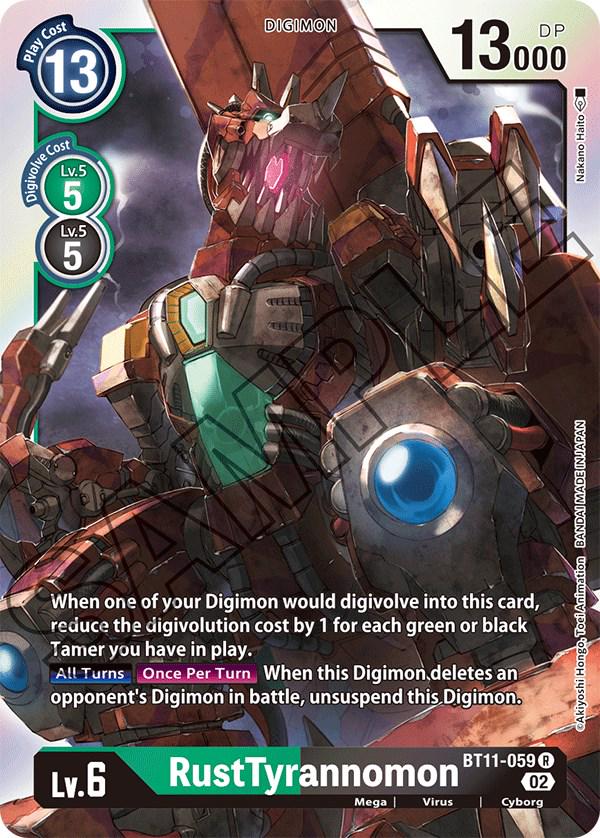RustTyrannomon [Foil] #BT11-059